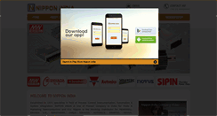 Desktop Screenshot of nipponindia.com